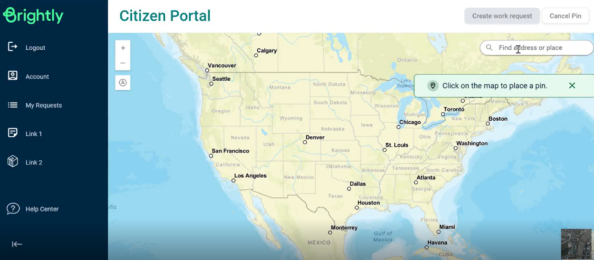 Citizen Portal tab